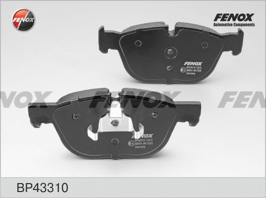 Brake Pad Set, disc brake (BP43310)