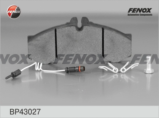 Brake Pad Set, disc brake (BP43027)