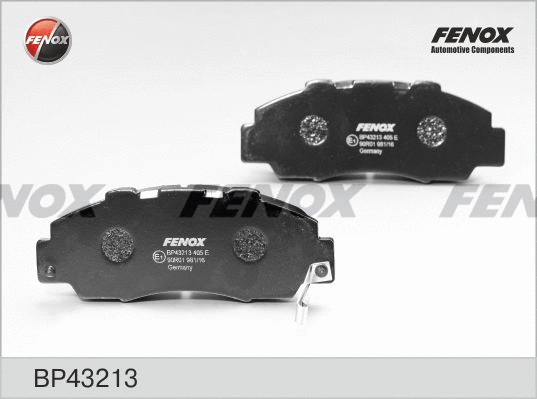 Brake Pad Set, disc brake (BP43213)