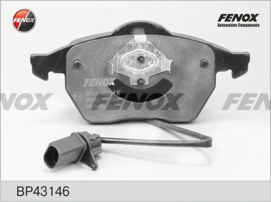 Brake Pad Set, disc brake (BP43146)