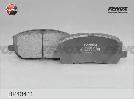 Brake Pad Set, disc brake (BP43411)
