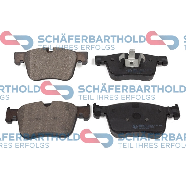 Brake Pad Set, disc brake (315 27 142 01 11)