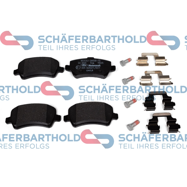 Brake Pad Set, disc brake (315 06 192 01 11)