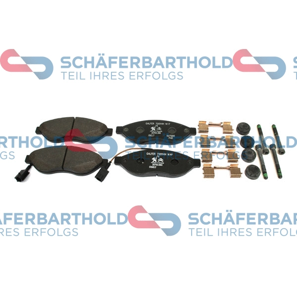 Brake Pad Set, disc brake (315 27 015 01 11)