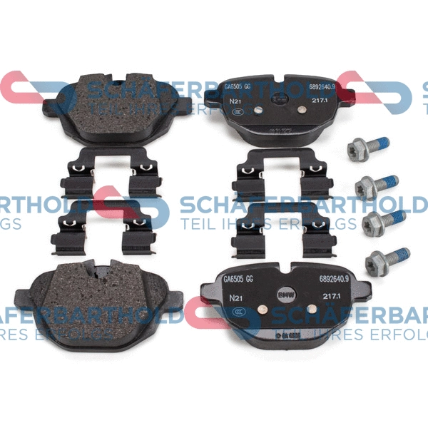 Brake Pad Set, disc brake (317 02 074 01 11)