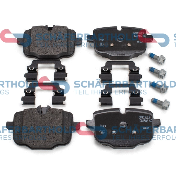 Brake Pad Set, disc brake (317 02 079 01 11)