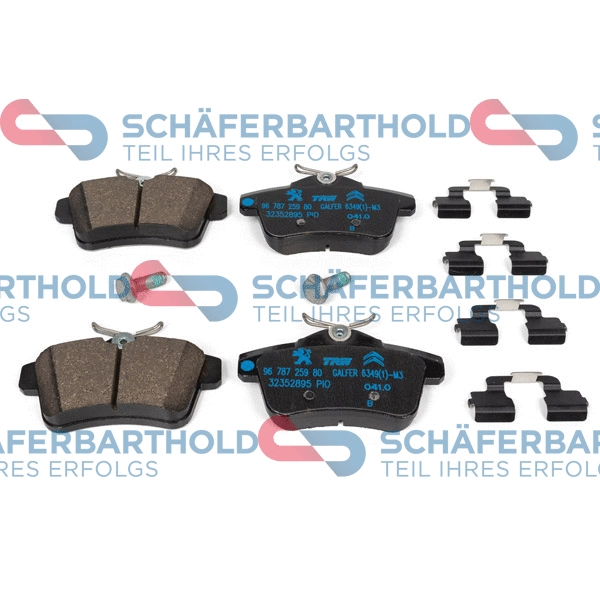 Brake Pad Set, disc brake (315 27 129 01 11)