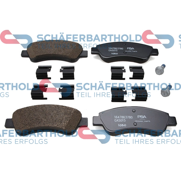 Brake Pad Set, disc brake (315 27 154 01 11)
