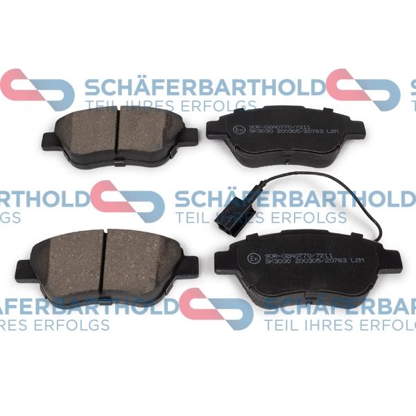 Brake Pad Set, disc brake (315 27 117 01 11)