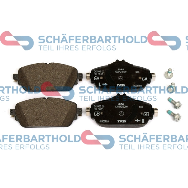 Brake Pad Set, disc brake (315 12 002 01 11)