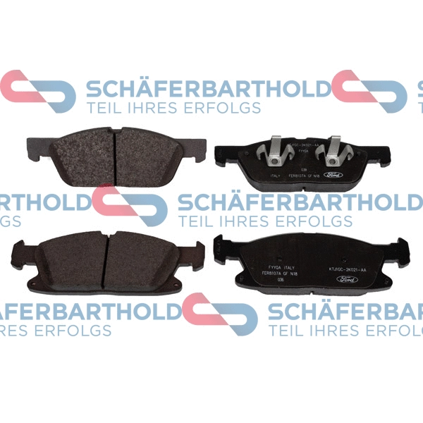 Brake Pad Set, disc brake (315 06 239 01 11)