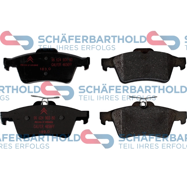 Brake Pad Set, disc brake (315 26 276 01 11)