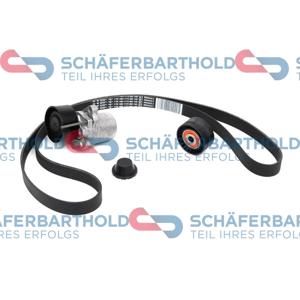 V-Ribbed Belt Set (300 28 514 01 11)