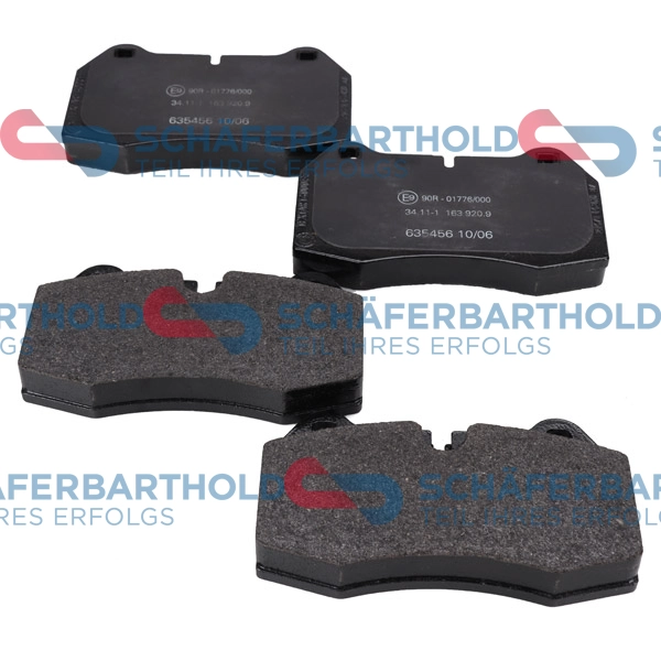 Brake Pad Set, disc brake (315 02 549 01 11)