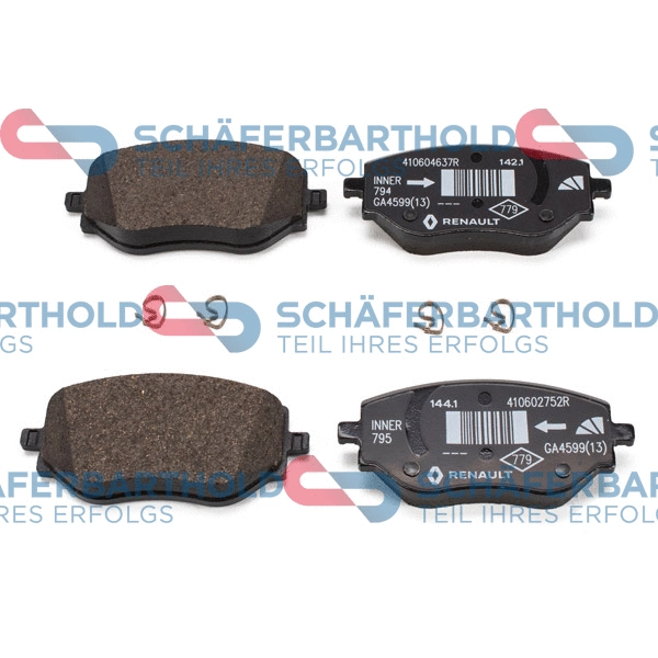 Brake Pad Set, disc brake (315 28 102 01 11)