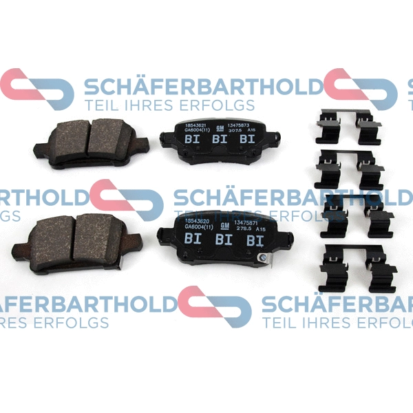 Brake Pad Set, disc brake (315 16 138 01 11)