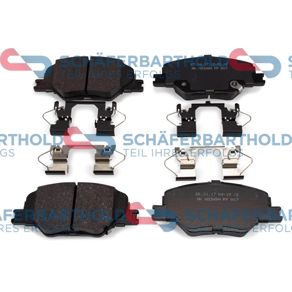 Brake Pad Set, disc brake (315 16 536 01 11)