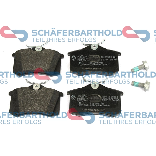 Brake Pad Set, disc brake (315 28 228 01 11)