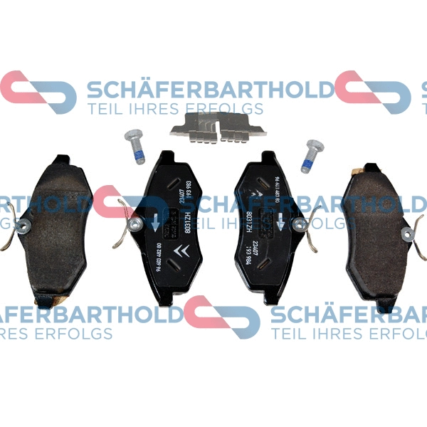 Brake Pad Set, disc brake (315 26 243 01 11)