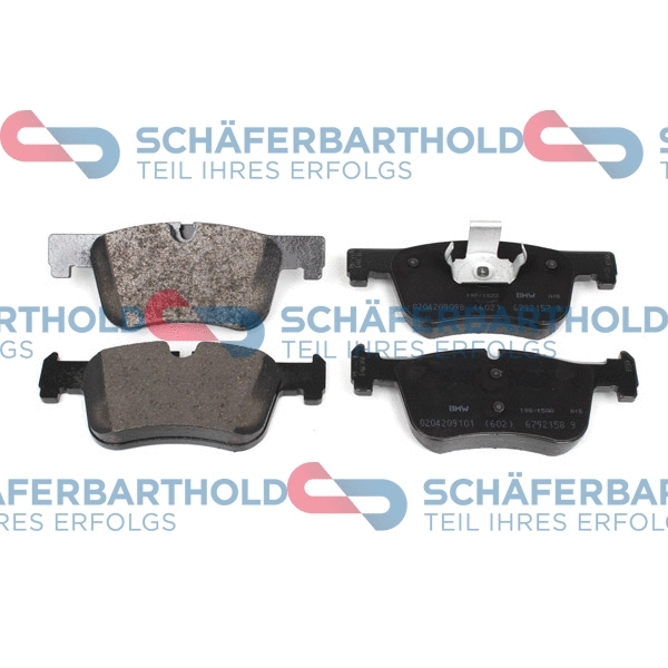 Brake Pad Set, disc brake (315 02 131 01 11)