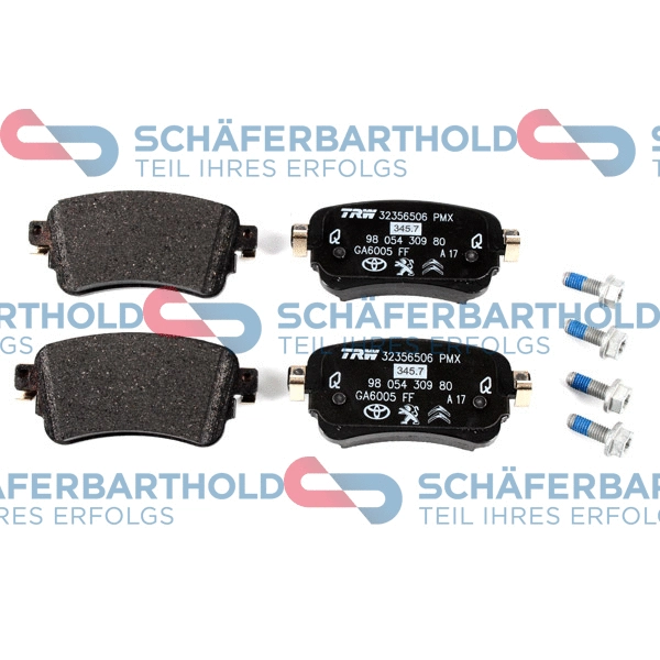 Brake Pad Set, disc brake (315 27 052 01 11)
