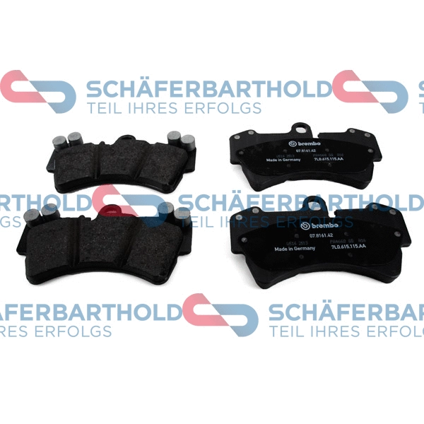 Brake Pad Set, disc brake (315 18 244 01 11)