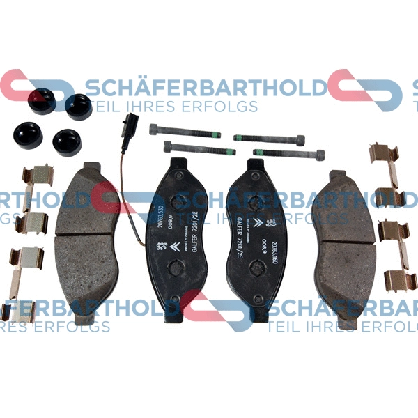 Brake Pad Set, disc brake (315 27 233 01 11)