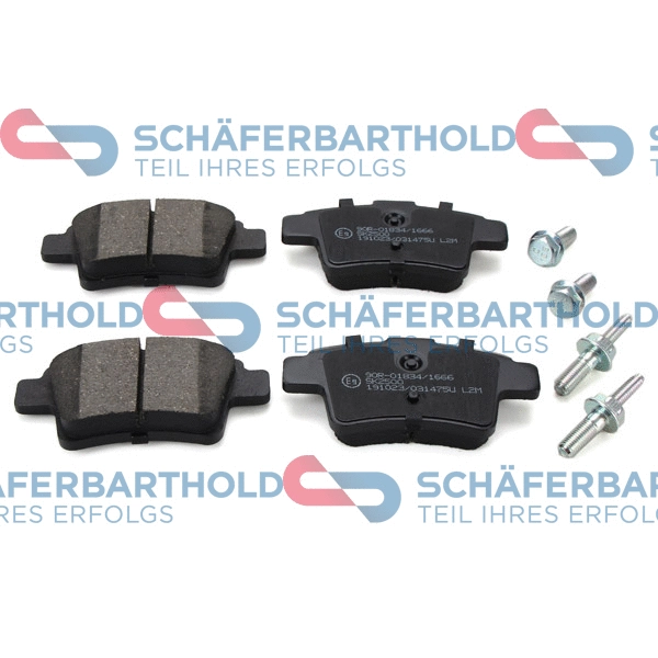 Brake Pad Set, disc brake (315 27 010 01 11)
