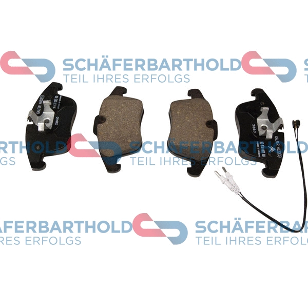 Brake Pad Set, disc brake (315 27 253 01 11)