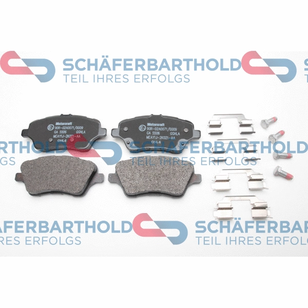 Brake Pad Set, disc brake (315 06 219 01 11)