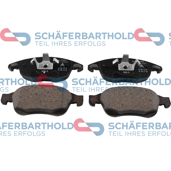 Brake Pad Set, disc brake (315 26 215 01 11)