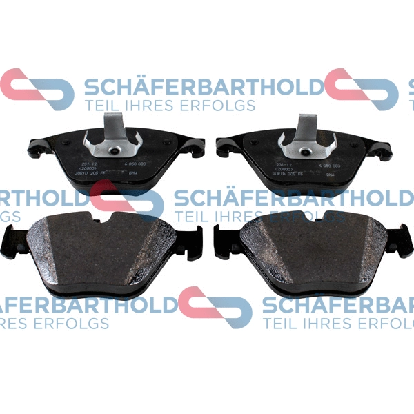 Brake Pad Set, disc brake (315 02 533 01 11)