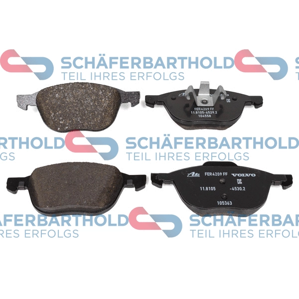 Brake Pad Set, disc brake (315 38 116 01 11)