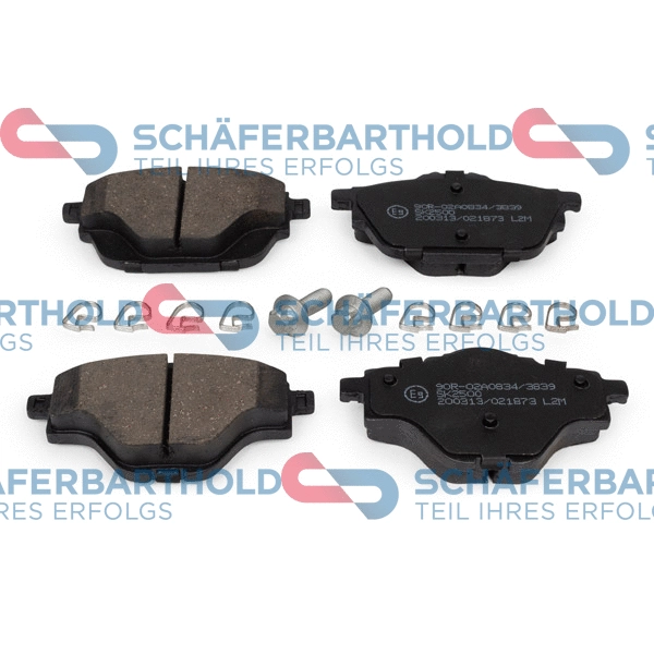 Brake Pad Set, disc brake (315 27 086 01 11)