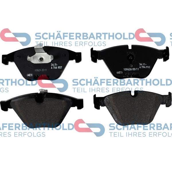Brake Pad Set, disc brake (315 02 134 01 11)