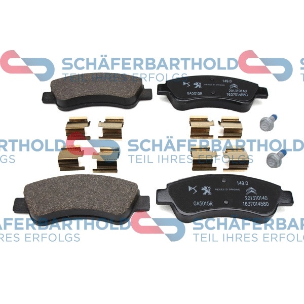 Brake Pad Set, disc brake (315 27 221 01 11)