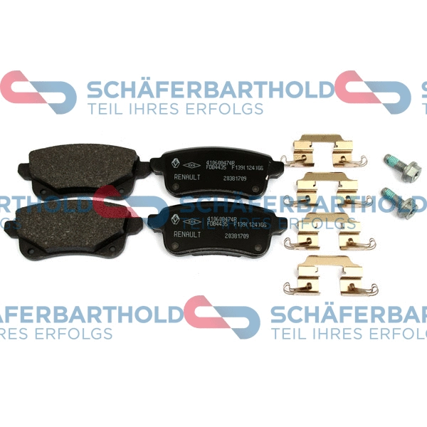 Brake Pad Set, disc brake (315 28 217 01 11)