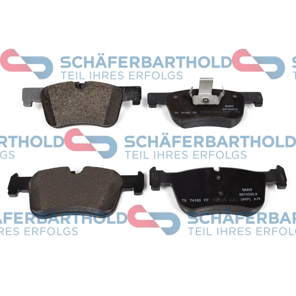 Brake Pad Set, disc brake (315 02 965 01 11)