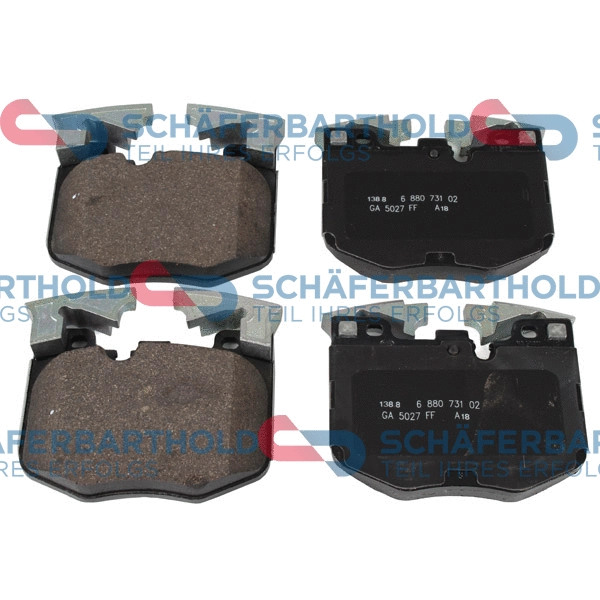 Brake Pad Set, disc brake (315 02 790 01 11)