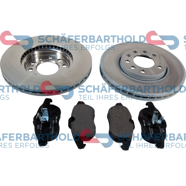 Brake Kit, disc brake (315 16 557 01 11)