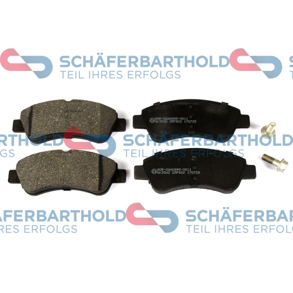 Brake Pad Set, disc brake (315 27 072 01 11)
