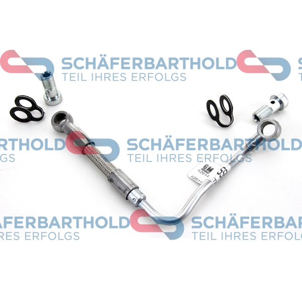 Oil Pipe, charger (318 16 002 01 11)