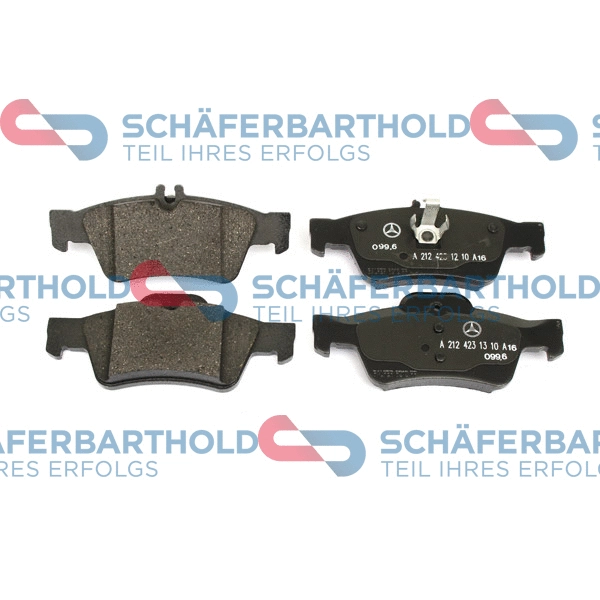 Brake Pad Set, disc brake (315 12 048 01 11)