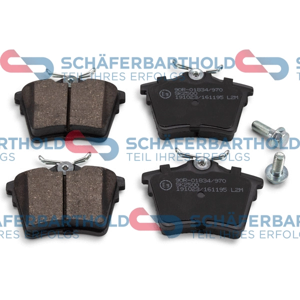 Brake Pad Set, disc brake (315 27 098 01 11)