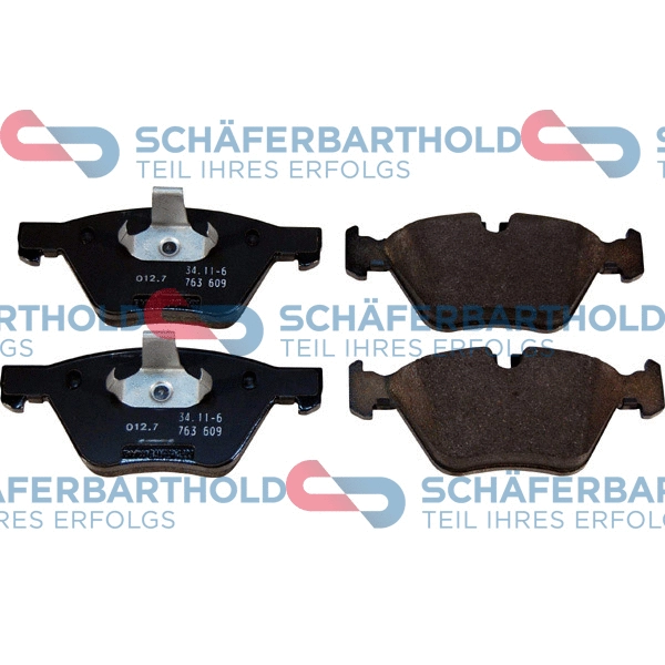 Brake Pad Set, disc brake (315 02 162 01 11)