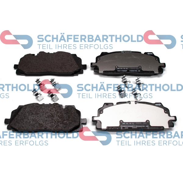Brake Pad Set, disc brake (315 04 137 01 11)
