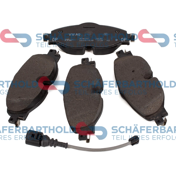 Brake Pad Set, disc brake (319 18 587 01 11)