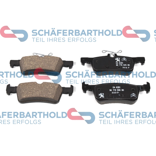 Brake Pad Set, disc brake (315 27 007 01 11)