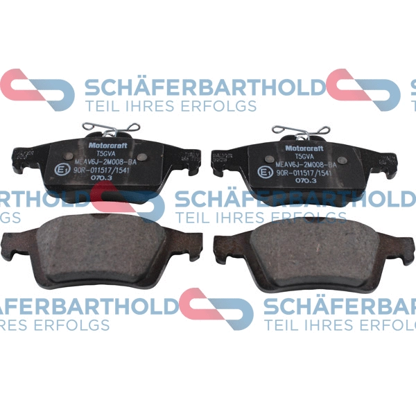 Brake Pad Set, disc brake (315 06 213 01 11)