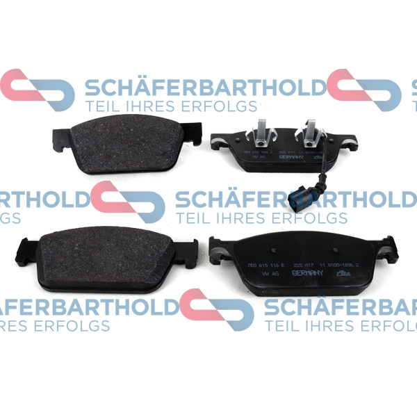 Brake Pad Set, disc brake (315 18 258 01 11)